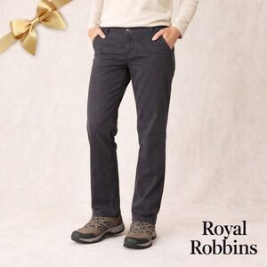 Royal Robbins Black Hemp Blend Hiking Pants 30x32